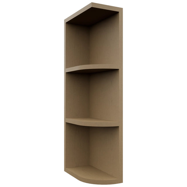 Fabuwood Truffle OEL630 Wall Open End Cabinet, Front View