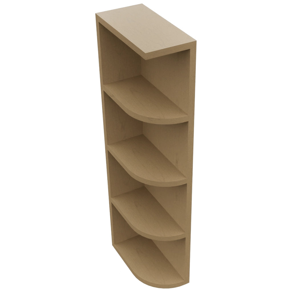Fabuwood Truffle OEL636 Wall Open End Cabinet, Top View