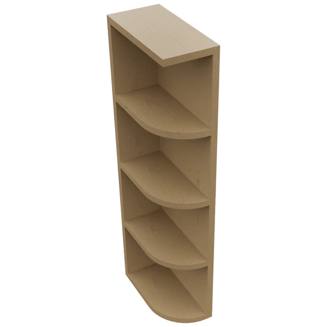 Fabuwood Truffle OEL636 Wall Open End Cabinet, Top View