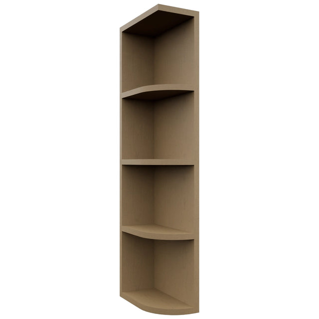 Fabuwood Truffle OEL639 Wall Open End Cabinet, Front View