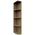 Fabuwood Truffle OEL642 Wall Open End Cabinet, Front View
