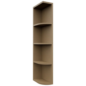 Fabuwood Truffle OEL642 Wall Open End Cabinet, Front View