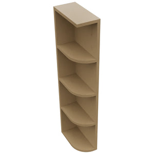 Fabuwood Truffle OEL642 Wall Open End Cabinet, Top View