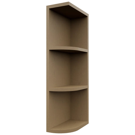 Fabuwood Truffle OER630 Wall Open End Cabinet, Front View