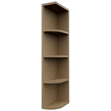 Fabuwood Truffle OER639 Wall Open End Cabinet, Front View