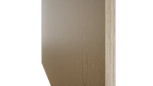 Fabuwood Truffle PLY-1/2 48X120 Panel, Detail View