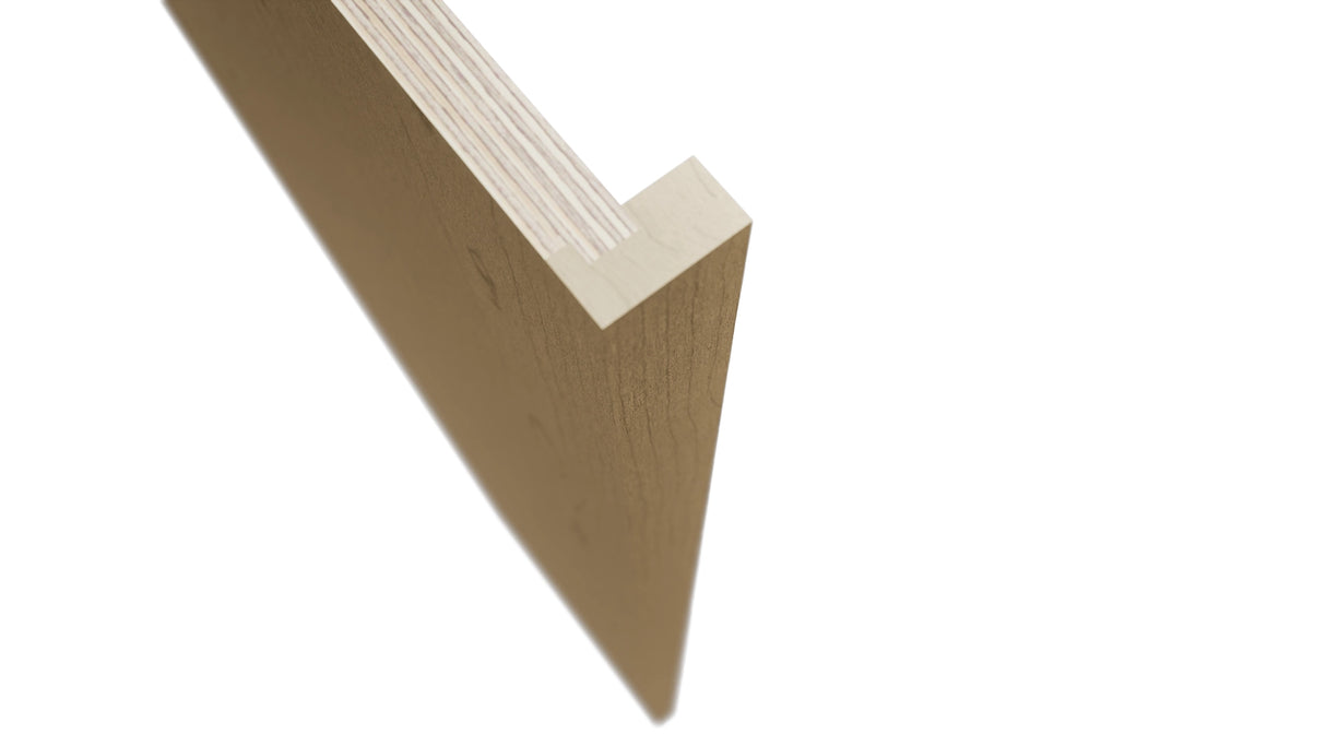 Fabuwood Truffle REP1-1/2 Panel, Detail View