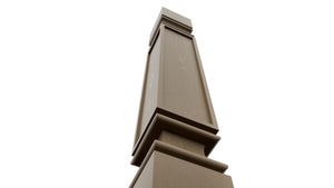 Fabuwood Truffle SP36 Base Post, Detail View