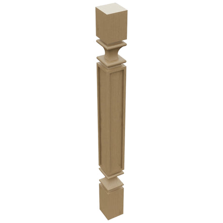 Fabuwood Truffle SP3X3 Base Post, Top View