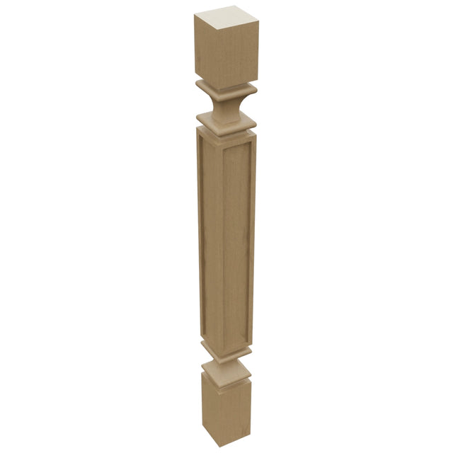 Fabuwood Truffle SP3X3 Base Post, Top View