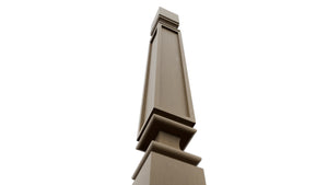 Fabuwood Truffle SP3X3 Base Post, Detail View