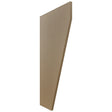 Fabuwood Truffle VDL Vanity Desk, Front View