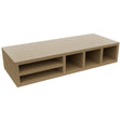 Fabuwood Truffle WO306 Wall Organizer Rack, Front View