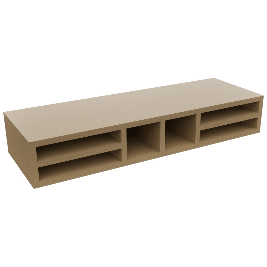 Fabuwood Truffle WO366 Wall Organizer Rack, Top View