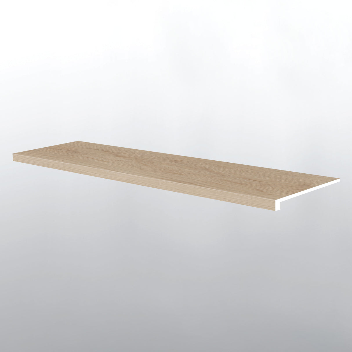 Fallonton (PELDAÑO DE ESCALERA CON BORDE SUAVIZADO [Madera • Mate • Medio] - LVT * MOLDURA DE VINILO DE LUJO) | 1 1/2" X 1/4" X 47 1/2"