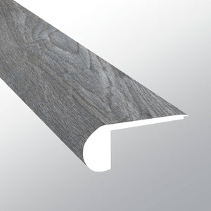 Finely ( FLUSH STAIR NOSE [ Wood • Matte • Medium ] - LVT * LUXURY VINYL TRIM ) | 2 3/4" X 3/4" X 94"