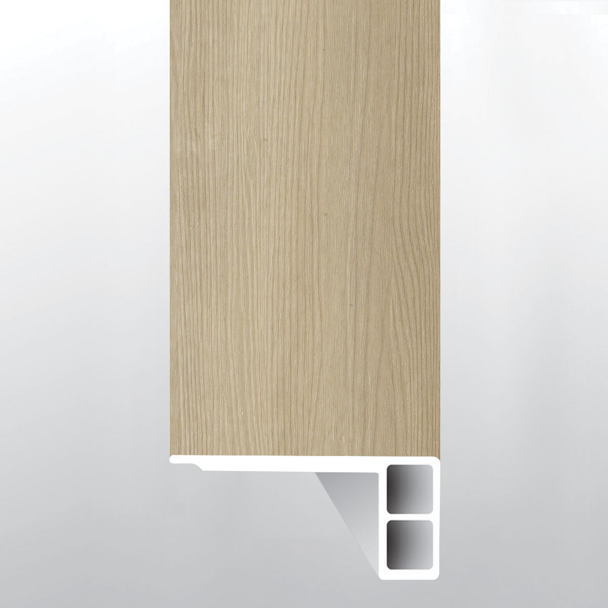 Flaxen ( FLUSH STAIR NOSE EASED EDGE [ Wood • Matte • Medium ] - LVT * LUXURY VINYL TRIM ) | 2 3/4" X 3/4" X 94"