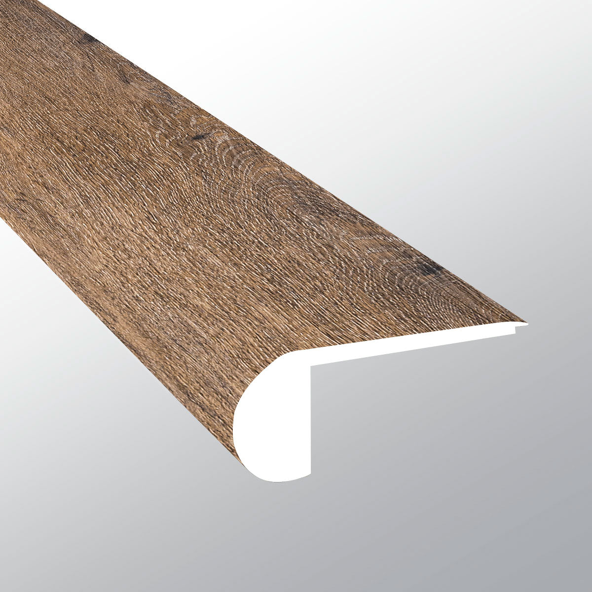 Hatfield (Ranura de escalera empotrada [Madera • Mate • Oscura] - LVT * Molduras de vinilo de lujo) | 2 3/4" x 3/4" x 94"