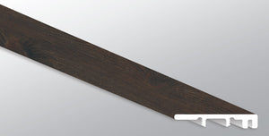 Hawthorne (TAPA FINAL [Madera • Mate • Oscura] - LVT * MOLDURA DE VINILO DE LUJO) | 1 1/2" X 1/4" X 94"