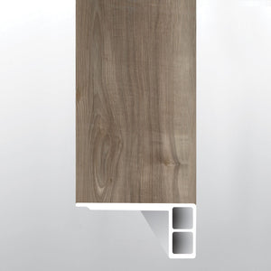 Highcliffe Greige (Escalones con borde suavizado [Madera • Mate • Medio] - LVT * Molduras de vinilo de lujo) | 2 3/4" x 3/4" x 94"
