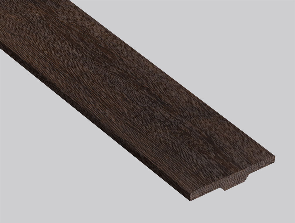 Hillsdale (MOLDURA EN T [Madera • Mate • Oscura] - LVT * MOLDURA DE VINILO DE LUJO) | 1 3/4" X 1/4" X 94"