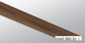 Jatoba (TAPA FINAL [Madera • Mate • Oscura] - LVT * MOLDURA DE VINILO DE LUJO) | 1 1/2" X 1/4" X 94"