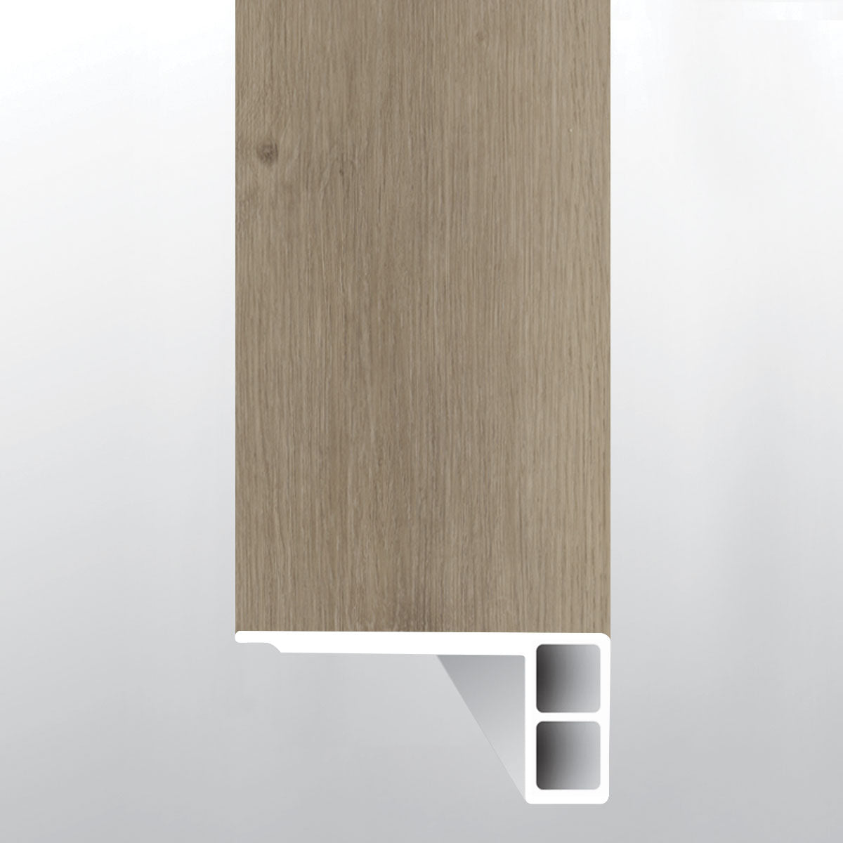 Alondra (BORDE DE ESCALÓN AL RAS CON BORDE RELAJADO [Madera • Ultramate • Medio] - LVT * MOLDURA DE VINILO DE LUJO) | 2 3/4" X 3/4" X 94"
