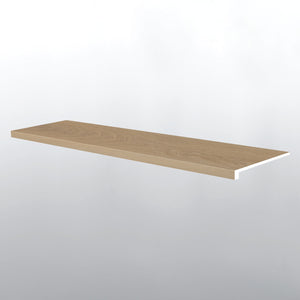 Larkin ( STAIR TREAD EASED EDGE [ Wood • Matte • Medium ] - LVT * LUXURY VINYL TRIM ) | 1 1/2" X 1/4" X 47 1/2"