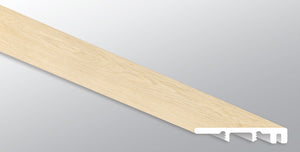 Lenexa Creek (TAPA FINAL [Madera • Mate • Claro] - LVT * MOLDURA DE VINILO DE LUJO) | 1 1/2" X 1/4" X 94"