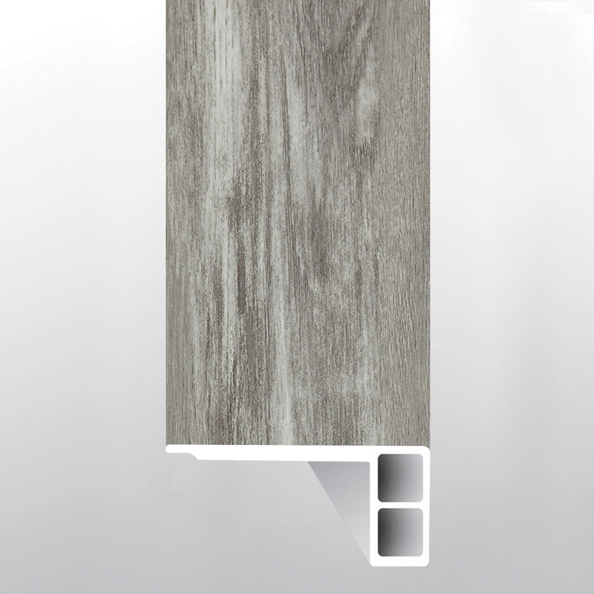 Loton Hill ( FLUSH STAIR NOSE EASED EDGE [ Wood • Matte • Medium ] - LVT * LUXURY VINYL TRIM ) | 2 3/4" X 3/4" X 94"