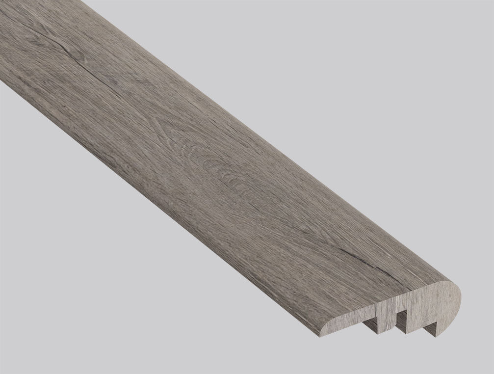 Malton (NARIZ DE ESCALÓN SUPERPUESTO [Madera • Mate • Medio] - LVT * MOLDURA DE VINILO DE LUJO) | 2 1/4" X 1" X 94"