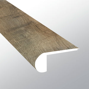 Maracay Brown ( FLUSH STAIR NOSE [ Wood • Matte • Medium ] - LVT * LUXURY VINYL TRIM ) | 2 3/4" X 3/4" X 94"