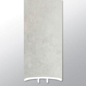 Mountains Gray ( T MOLDING [ Concrete • Matte • Light ] - LVT * LUXURY VINYL TRIM ) | 1 3/4" X 1/4" X 94"