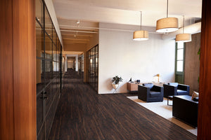 Glenridge Burnished Acacia® ( 6X48 | 2MM & 12MIL [ Wood • Matte • Dark ] - LVT * LUXURY VINYL TILE ) | 36 SQ.FT PER BOX