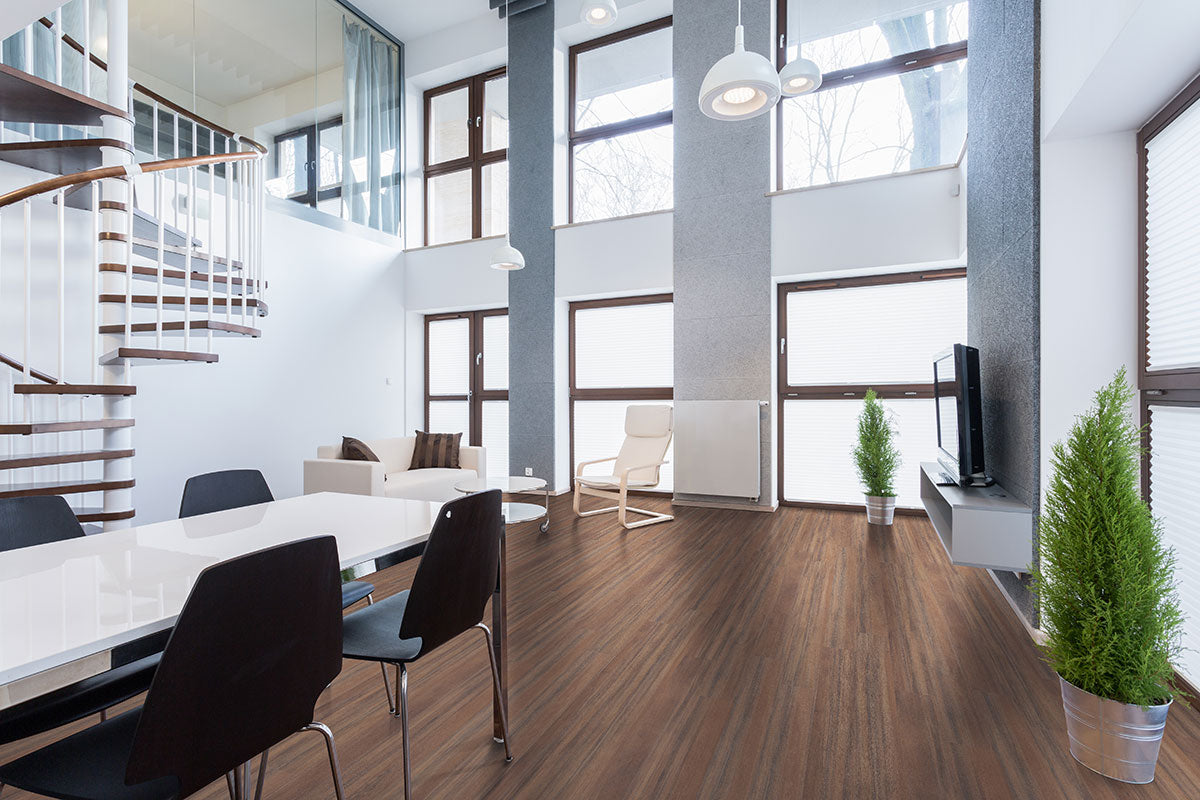 Glenridge Jatoba® ( 6X48 | 2MM & 12MIL [ Wood • Matte • Dark ] - LVT * LUXURY VINYL TILE ) | 36 SQ.FT PER BOX