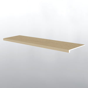 Palmilla ( STAIR TREAD EASED EDGE [ Wood • Matte • Light ] - LVT * LUXURY VINYL TRIM ) | 1 1/2" X 1/4" X 47 1/2"