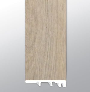 Isla Runmill (TAPA FINAL [Madera • Mate • Claro] - LVT * MOLDURA DE VINILO DE LUJO) | 1 1/2" X 1/4" X 94"