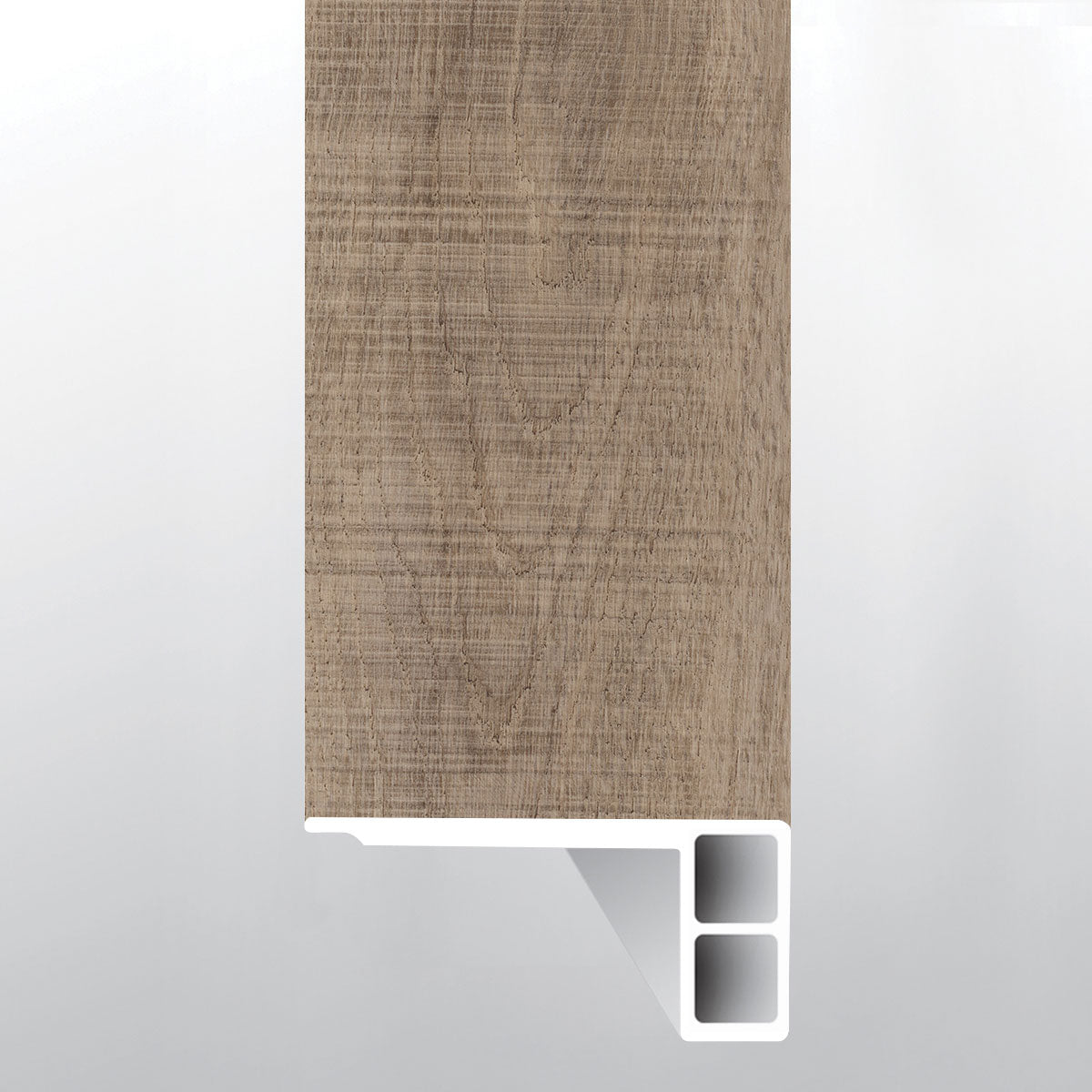 Ryder (BORDE DE ESCALÓN AL RAS CON BORDE RELAJADO [Madera • Mate • Medio] - LVT * MOLDURA DE VINILO DE LUJO) | 2 3/4" X 3/4" X 94"