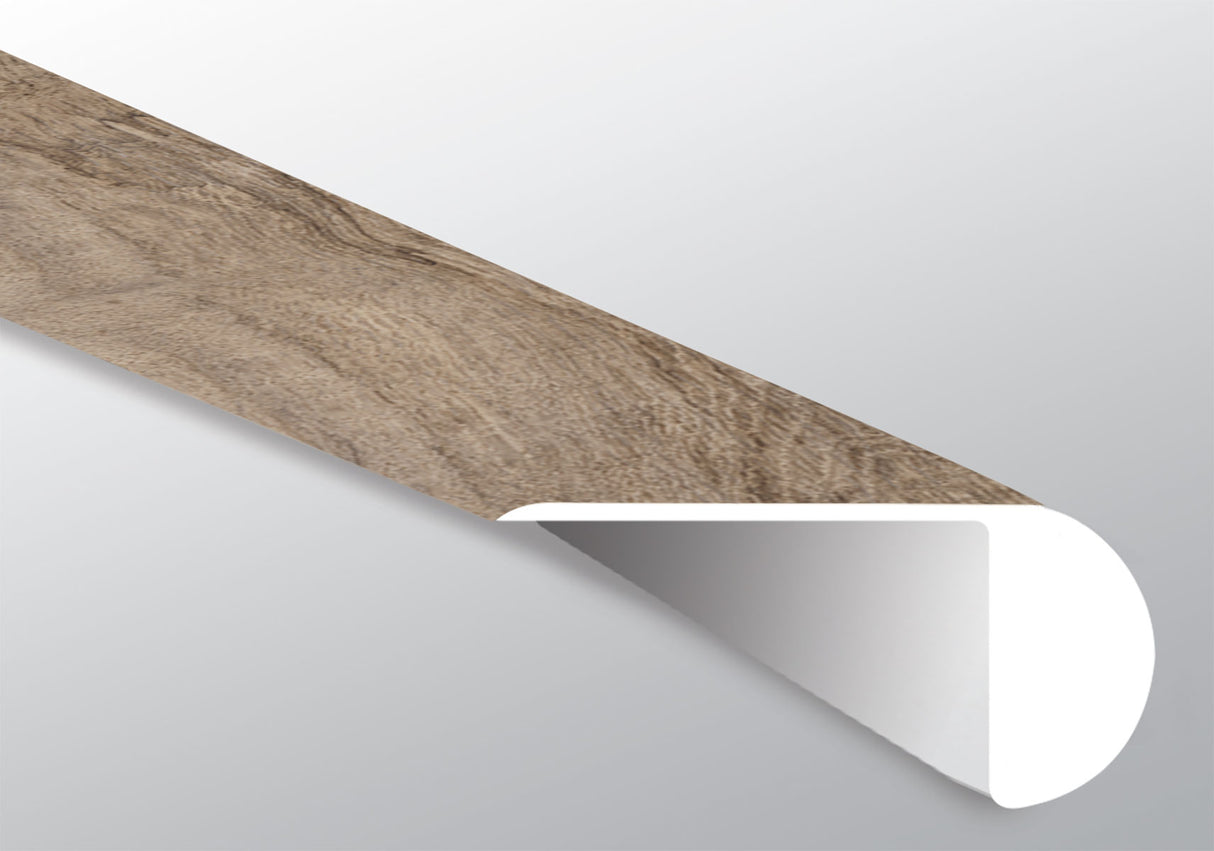 Ryder (NARIZ DE ESCALÓN SUPERPUESTO [Madera • Mate • Medio] - LVT * MOLDURA DE VINILO DE LUJO) | 2 1/4" X 1" X 94"