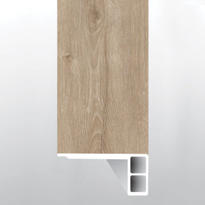 Sandino (CANAL DE ESCALÓN AL RAS CON BORDE RELAJADO [Madera • Mate • Medio] - LVT * MOLDURA DE VINILO DE LUJO) | 2 3/4" X 3/4" X 94"