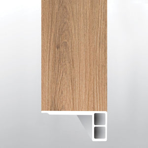 Escandinavo (BORDE DE ESCALÓN AL RAS CON BORDE RELAJADO [Madera • Mate • Medio] - LVT * MOLDURA DE VINILO DE LUJO) | 2 3/4" X 3/4" X 94"