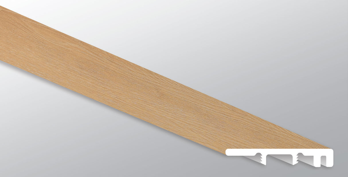 Selbourne (TAPA FINAL [Madera • Mate • Mediana] - LVT * MOLDURA DE VINILO DE LUJO) | 3,81 cm x 6,35 cm x 249,6 cm