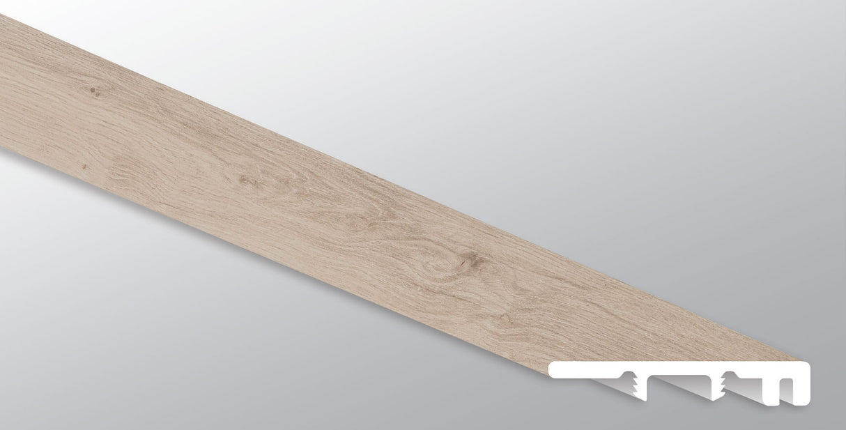 Shasta Grove (TAPA FINAL [Madera • Mate • Claro] - LVT * MOLDURA DE VINILO DE LUJO) | 1 1/2" X 1/4" X 94"