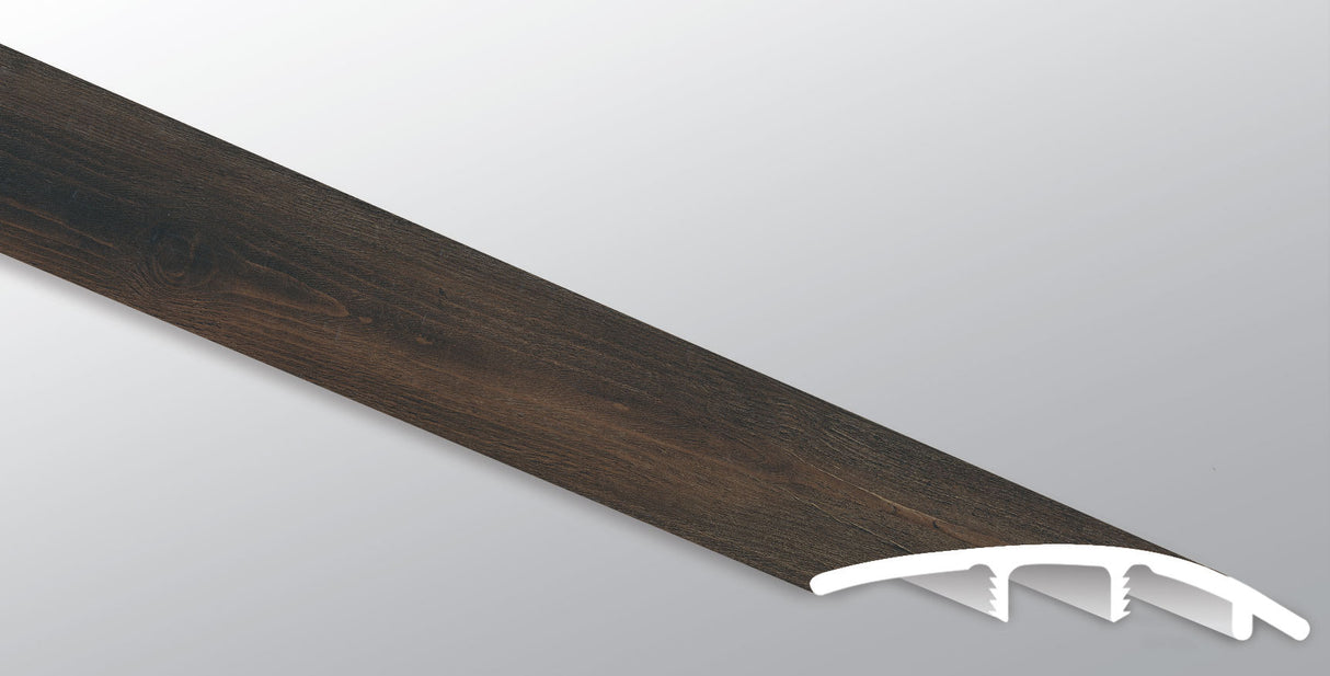 Estable (REDUCTOR [Madera • Mate • Oscuro] - LVT * MOLDURA DE VINILO DE LUJO) | 1 3/4" X 3/8" X 94"