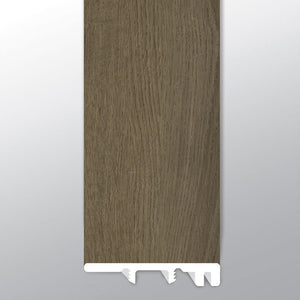 SUNNYSET ( END CAP [ Wood • Matte • Medium ] - LVT * LUXURY VINYL TRIM ) | 1 1/2" X 1/4" X 94"