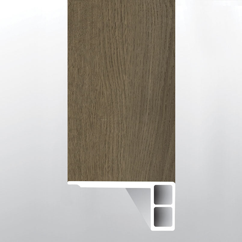 SUNNYSET ( FLUSH STAIR NOSE EASED EDGE [ Wood • Matte • Medium ] - LVT * LUXURY VINYL TRIM ) | 2 3/4" X 3/4" X 94"