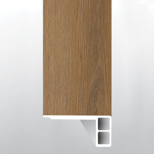 Swilcan ( FLUSH STAIR NOSE EASED EDGE [ Wood • Ultra Matte • Medium ] - LVT * LUXURY VINYL TRIM ) | 2 3/4" X 3/4" X 94"