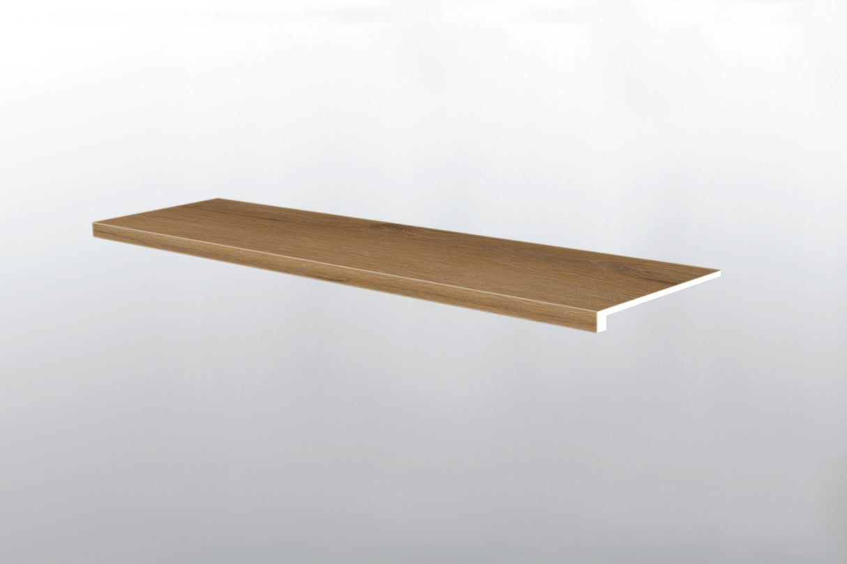 Swilcan ( STAIR TREAD EASED EDGE [ Wood • Ultra Matte • Medium ] - LVT * LUXURY VINYL TRIM ) | 1 1/2" X 1/4" X 47 1/2"