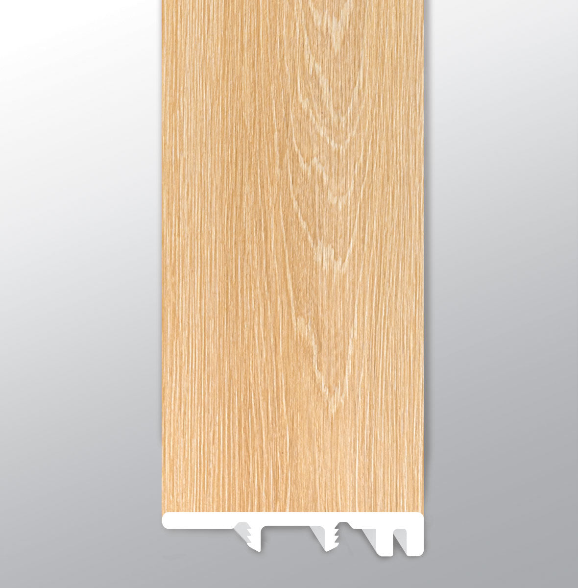 Valleyview Grove ( END CAP [ Wood • Matte • Light ] - LVT * LUXURY VINYL TRIM ) | 1 1/2" X 1/4" X 94"