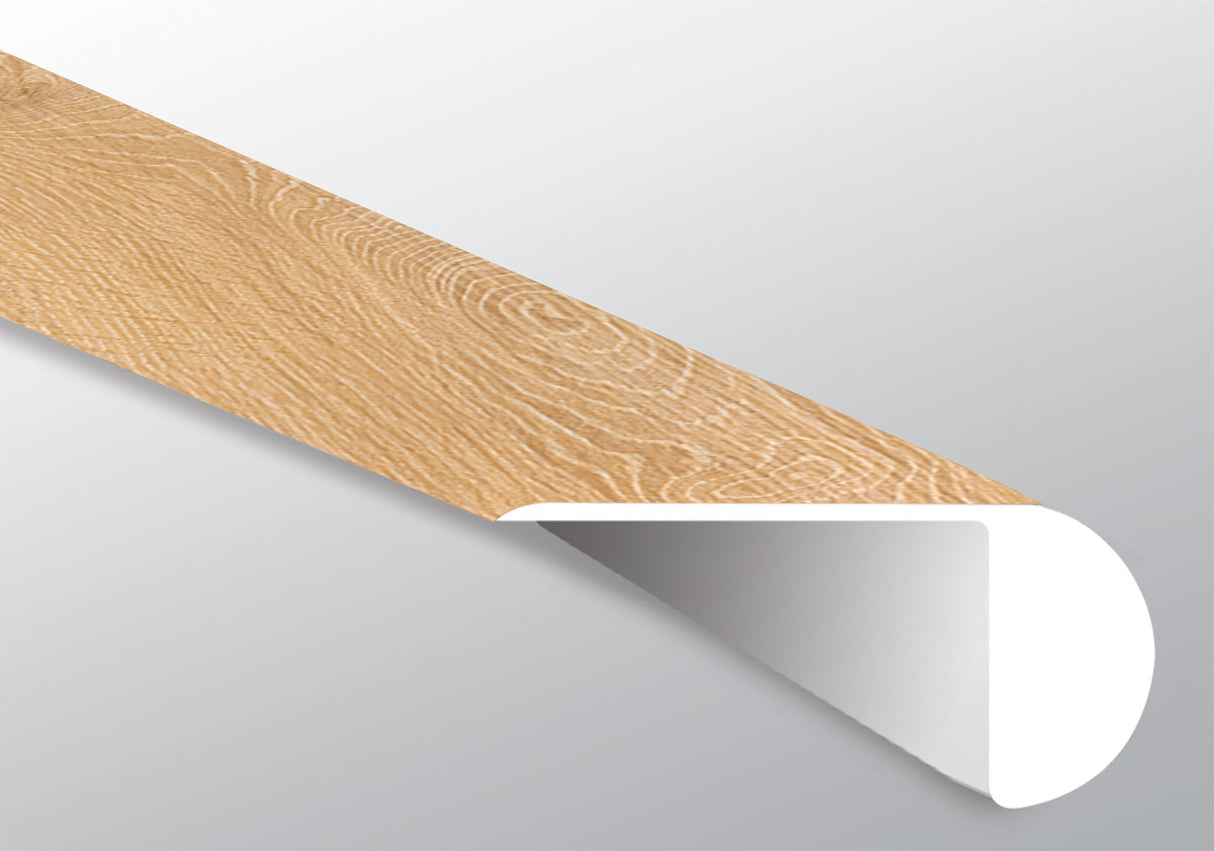 Valleyview Grove ( OVERLAPPING STAIR NOSE [ Wood • Matte • Light ] - LVT * LUXURY VINYL TRIM ) | 2 1/4" X 1" X 94"